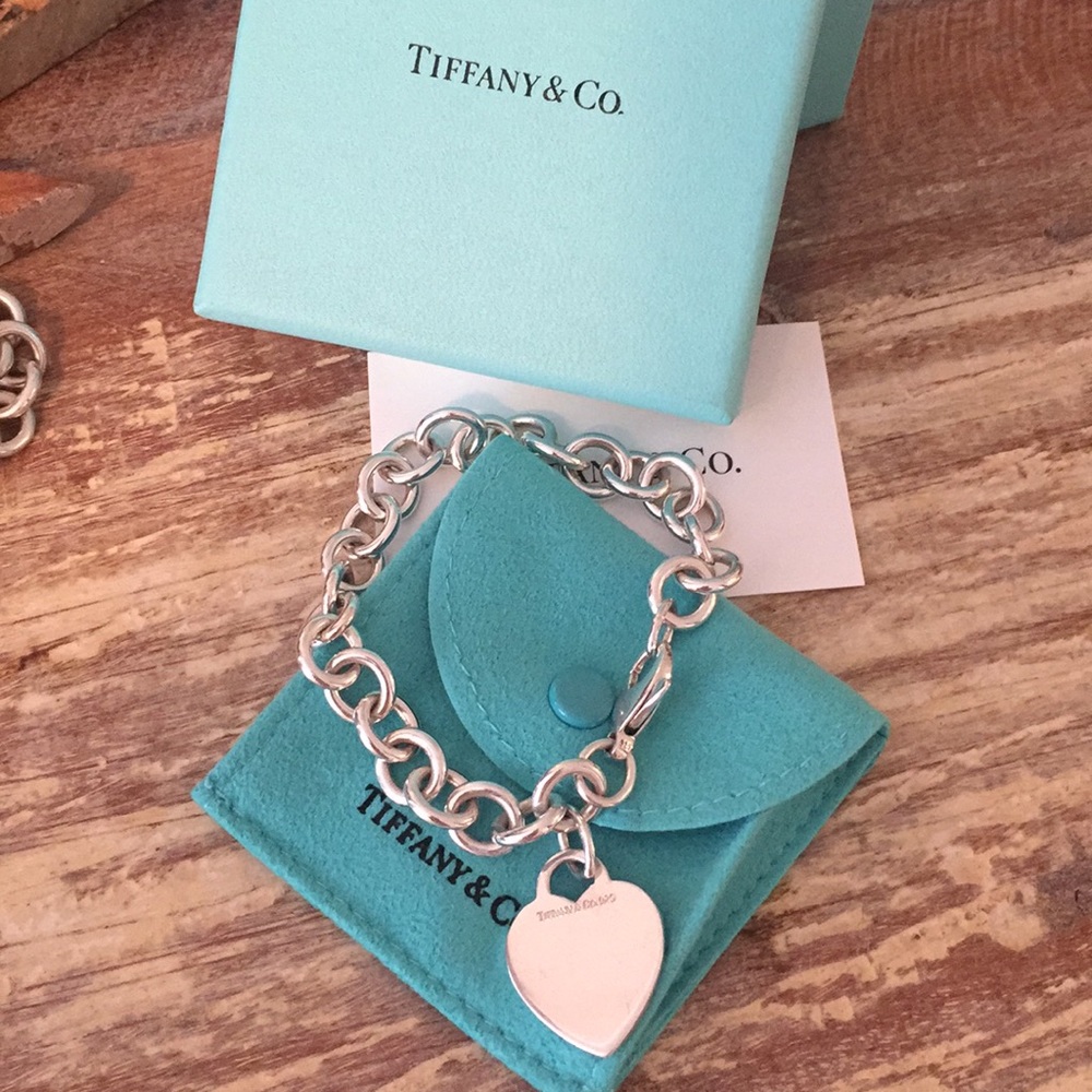 Tiffany & Co Toggle Heart Bracelet.